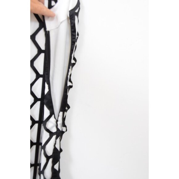 Umgee USA Women's MD Funky Geo Retro Go-Go 60s Sleeveless Mini Dress Tunic - Picture 4 of 7